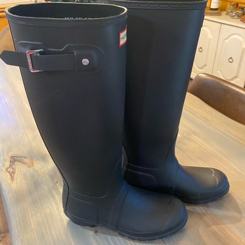 Hunter Classic Black Waterproof Boots